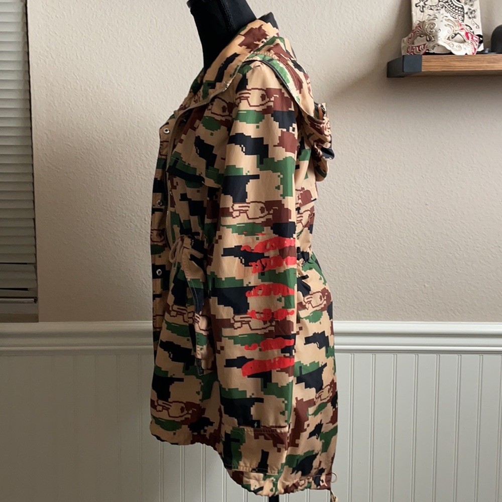 Camouflage rain jacket - Picture 6 of 7